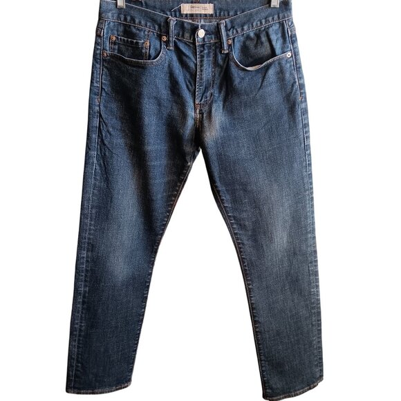 31x30 Men's Jeans Gap 1969 Skinny Resin Fade 32x30 actual measurements Stretch - Picture 1 of 6